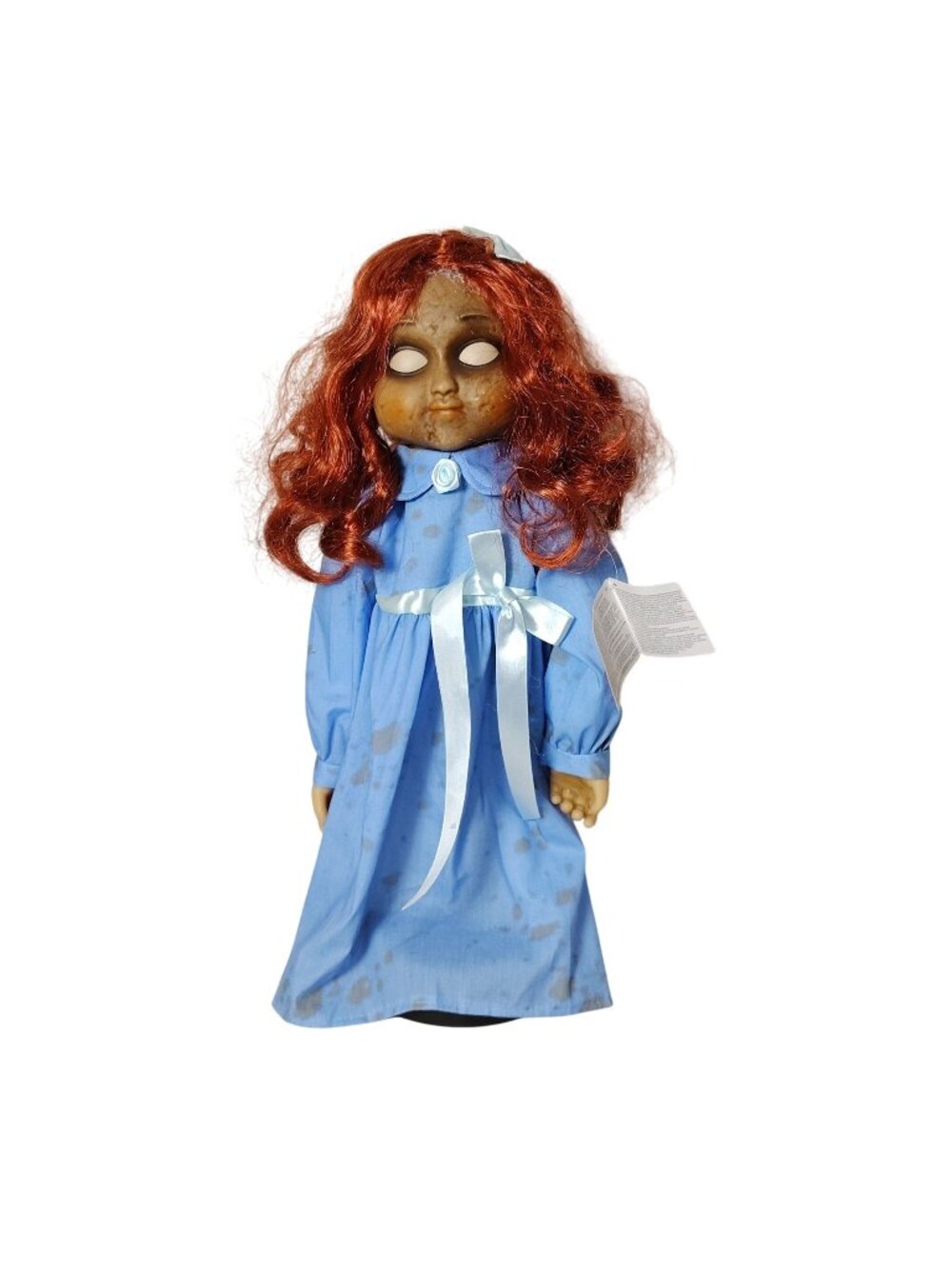 Spooky Village 18-Inch Animated Creepy Doll With Lights and Sound